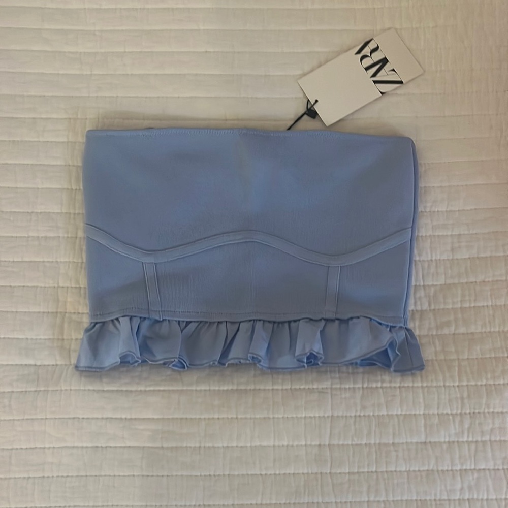 zara tube top